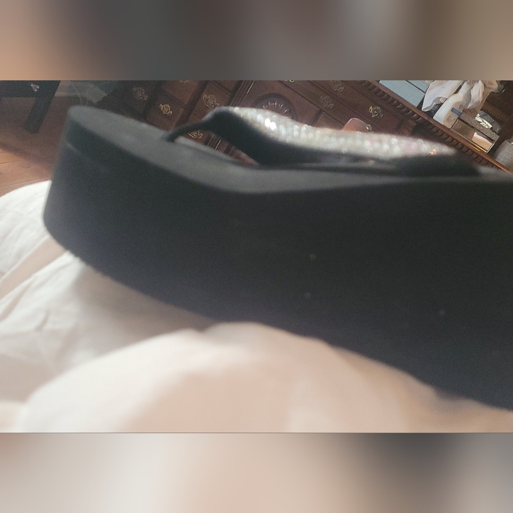 High heel flip flop